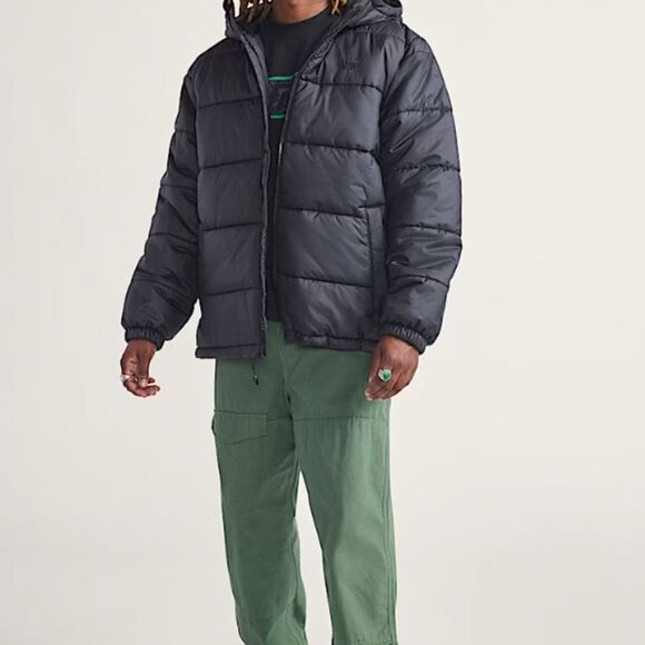 Vans Hillgate Puffer Jacket with Hood Size Large New With Tags - Picture 5 of 6